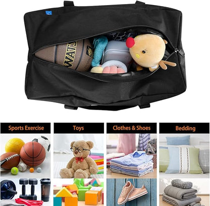 COOLBEBE 24x12x12 Inch Travel Duffle Bag (53L), Mid-Size Weekender for Overnight Trips, Camping