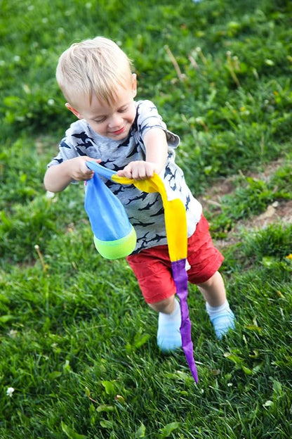 Foxtail Softie - Soft Safe Throw and Catch Ball - Original Toddler-Safe Toy by Cassidy Labs (Ages