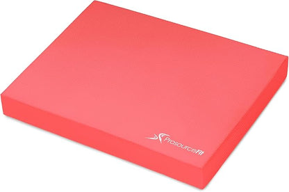 ProsourceFit Exercise Balance Pad ??Non-Slip Cushioned Foam Mat & Knee Pad for Fitness and