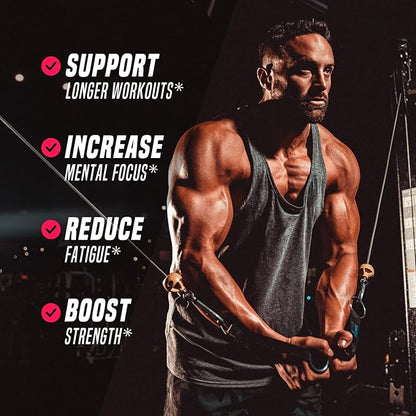 Outwork Nutrition Pre Workout Powder for Men & Women - Pre-Workout Supplements Without Creatine