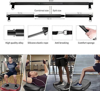 Vibration Plate Exercise Machine - Whole Body Workout Vibration Platform Lymphatic Drainage Machine