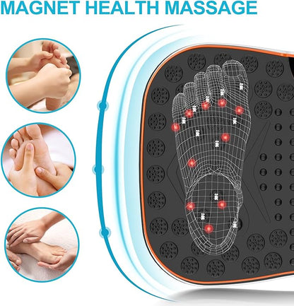 AXV Vibration Plate Exercise Machine Whole Body Workout Portable Mini Vibrate Fitness Platform