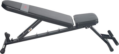 Sunny Health & Fitness Compact Premium Incline Bench Press Bar Rack Set & Optional Leg Extension