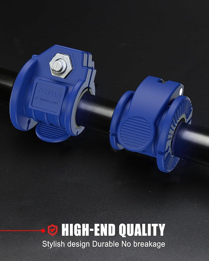 Barbell Clips 1 Inch Quick Release Weight Clamps 0.9-1.18inch Multi-Size Adjustable Olympic Clamps