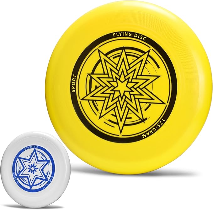 Outdoor Flying Disc 175g,Adult Sport Disc Set for Competitive and Pro Players,Flying Disc Set