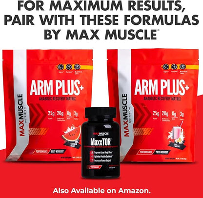 Max Muscle Maxpro Elite Whey Protein Powder | 30g Protein | 0g Sugar | 6.6g BCAAs | Micellar Casein