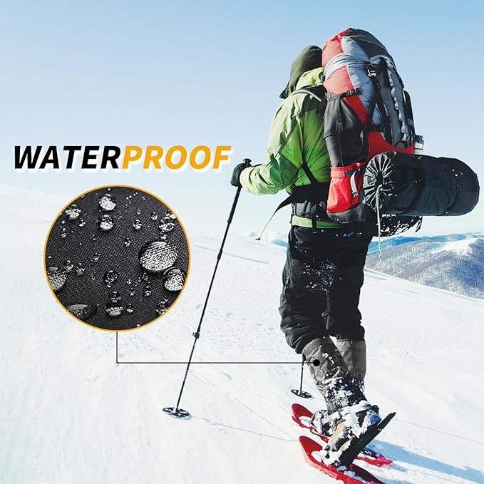 Leg Gaiters 100% Waterproof Adjustable Shoe Snow Boot Guard Gators for Hiking Shoe Cover Hunting