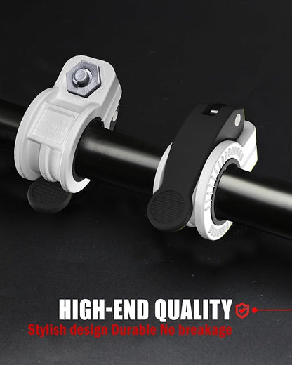 Mini Barbell Clips 1 inch I Multi-Size Adjustable Barbell Collar I 1 inch Barbell ClampsIQuick