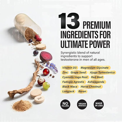 Testosterone Support for Men - Male Enhancing Supplements & Vitality Pills | Testosterone