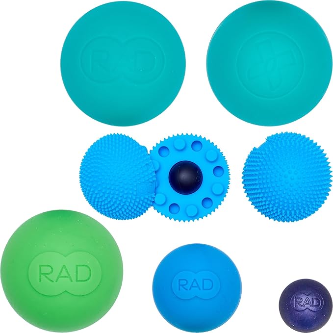 RAD Baller Bundle ??Myofascial Release Balls for Full Body Mobility & Recovery, Trigger Point