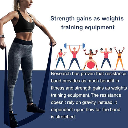 Resistance Bands,Professional Long Non-Latex Elastic Stretch Bands,Exercise Bands for Physical