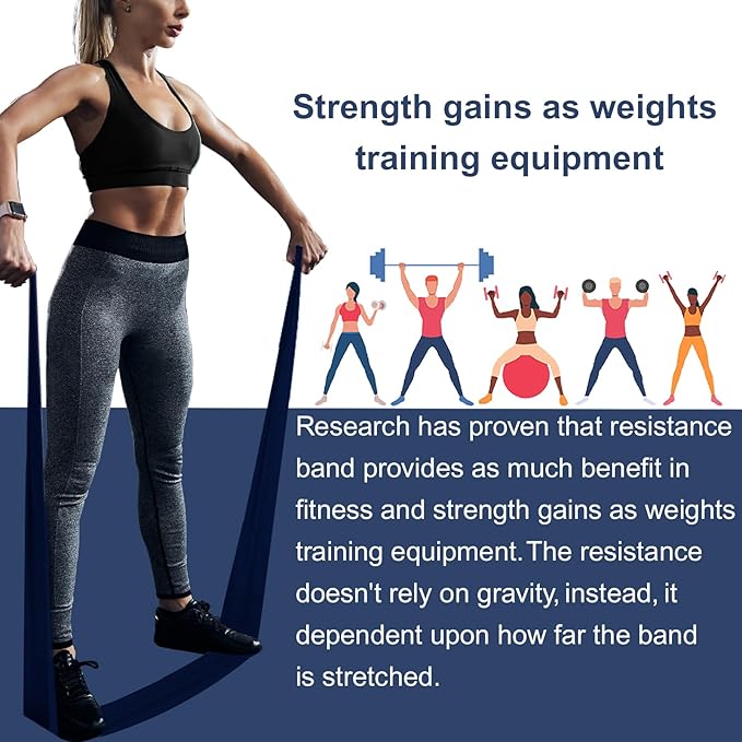 Resistance Bands,Professional Long Non-Latex Elastic Stretch Bands,Exercise Bands for Physical