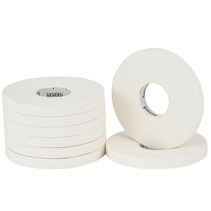 Bighorn Athletics Pro Series Jiu-Jitsu Finger Tape, 8-Rolls with Tin Holder, Enhanced Strength