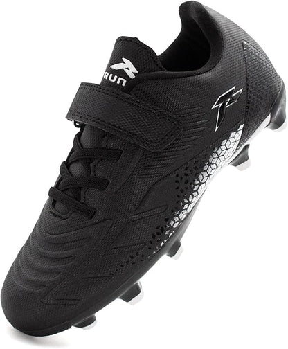 RUNIC Kids Soccer Cleats for Boys and Girls - Small and Big Kid Athletic Outdoor Football Shoes