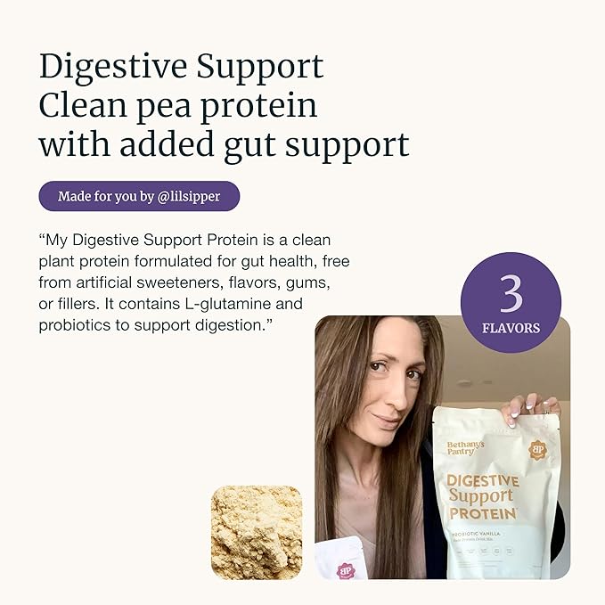 Nuzest Bethany's Pantry Digestive Support Protein - Probiotics for Digestive Health ??Clean Lean
