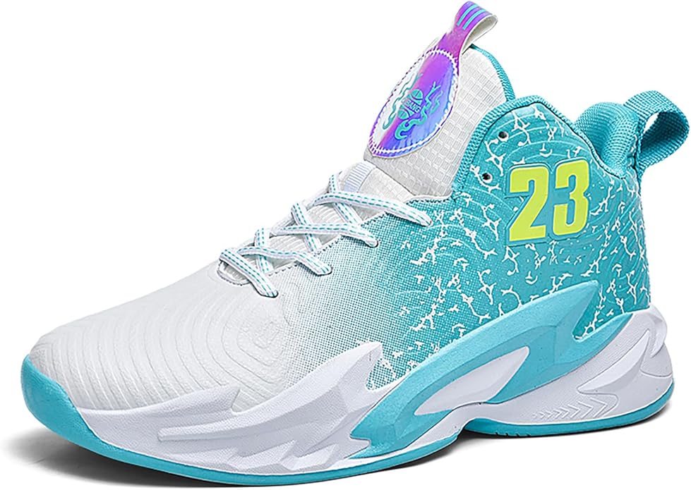 Boys Basketball Shoes Breathable Indoor Athletic Shoes Youth Outdoor Fashion Sneakers Comfortable