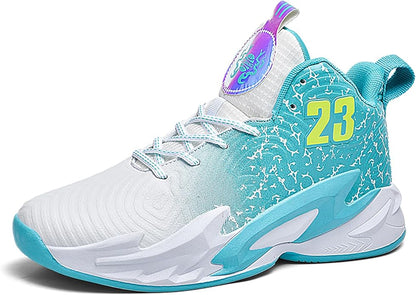 Boys Basketball Shoes Breathable Indoor Athletic Shoes Youth Outdoor Fashion Sneakers Comfortable