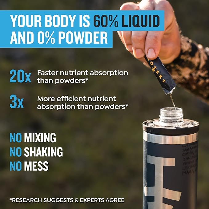 Electrolyte Packets for Recovery & Hydration | Organic & Sugar-Free Electrolytes Drinks | Works