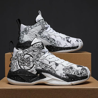 Boys Basketball Shoes Breathable Indoor Athletic Shoes Youth Outdoor Fashion Sneakers Comfortable
