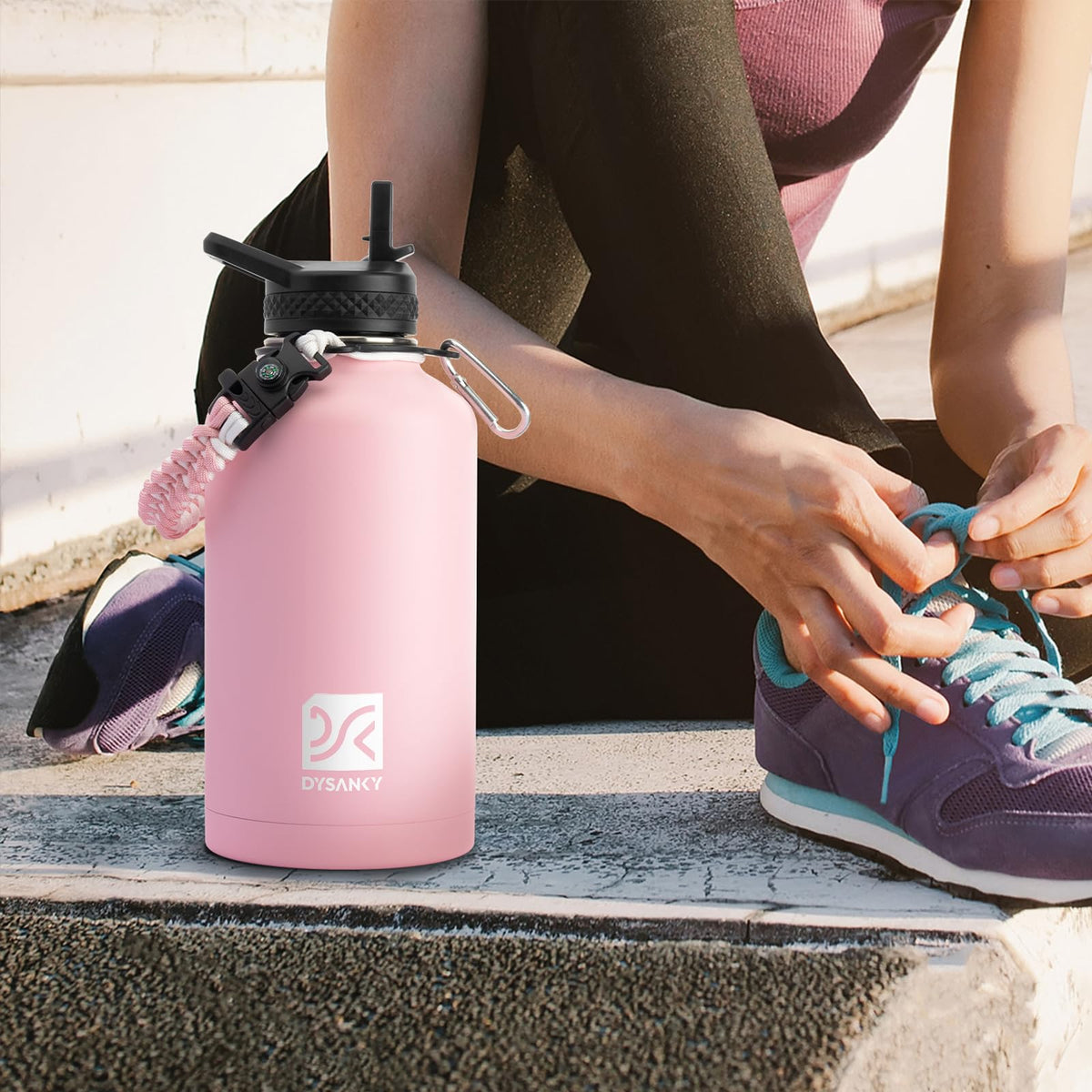 DYSANKY Insulated Water Bottle | Thickened Stainless Steel Vacuum Metal | Portable Sports Half