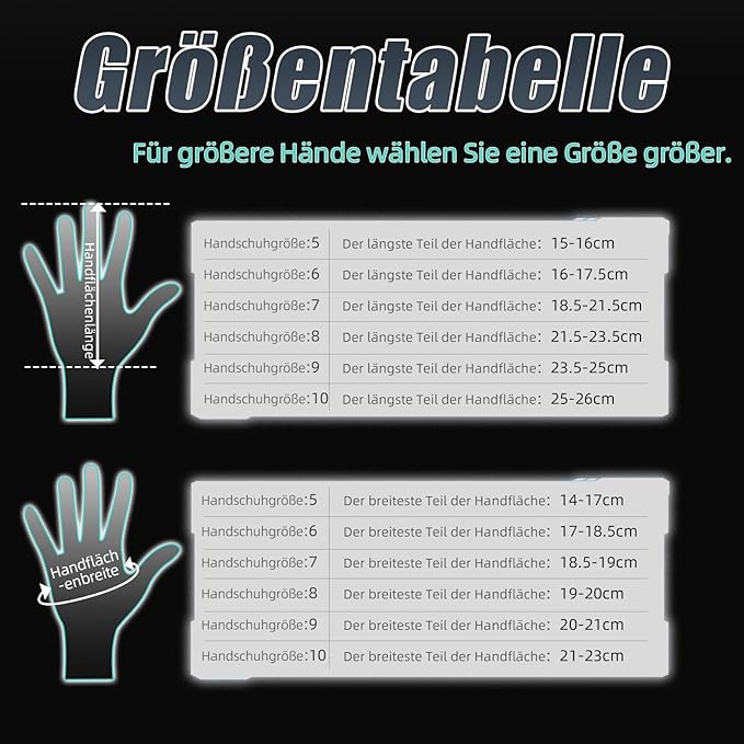 Sportout Goalie Gloves, Goalkeeper Gloves with Finger Protection, Breathable Soccer Goalie Gloves