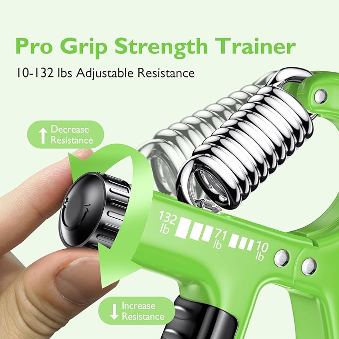 FitBeast Grip Strengthener Forearm Strengthener, Adjustable Hand Grip Strengthener for Strength
