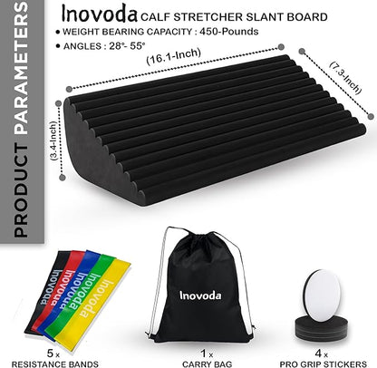 Slant Board for Calf Stretching | Ankle Balance Board, Ankle Exerciser Strengthener for Relief of