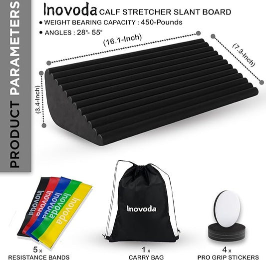 Slant Board for Calf Stretching | Ankle Balance Board, Ankle Exerciser Strengthener for Relief of
