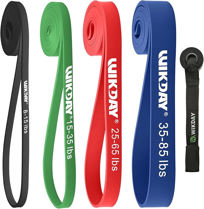 Resistance Bands, Pull Up Bands, Workout Bands for Exercise, Thick Heavy Resistance Band Set with