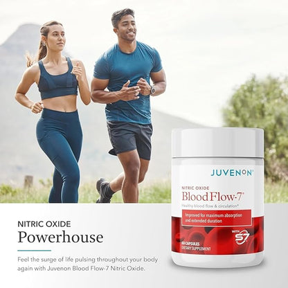 Juvenon Maximum Male BloodFlow-7 Nitric Oxide Supplement with Nitrosigine + Alpha Gold Male