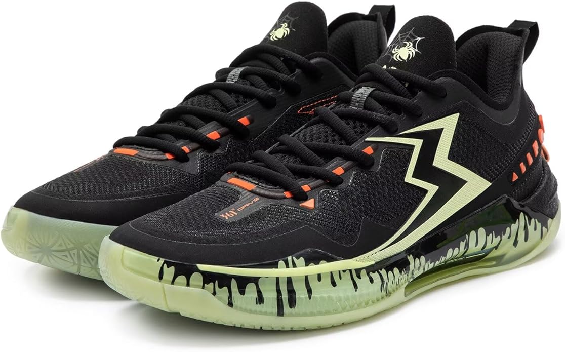 361° Big3 5.0 Quick PRO Basketball Shoes for Men Breathable Outdoor Sneakers Cushioning,Anti Slip