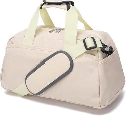 14 inch Small Gym Bag for Women & Men, Mini Duffel Bag for Travel Sports Lightweight Carry On Bag