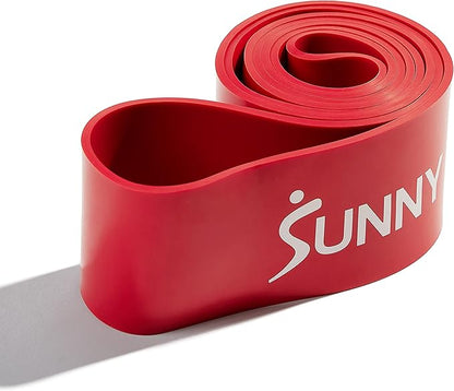 Sunny Health & Fitness Versatile Resistance Bands (Single or Combo Set) for Strength Training