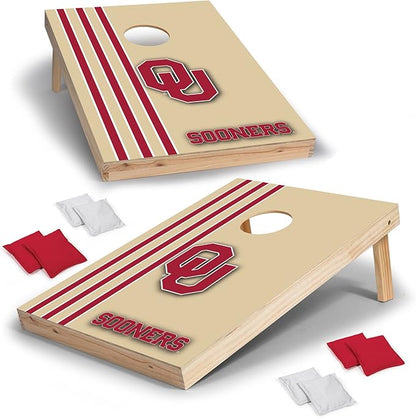 2' x 3' Solid Wood Cornhole Set with Direct Print HD Team Graphics – Great Gift for Any NCAA Fan!