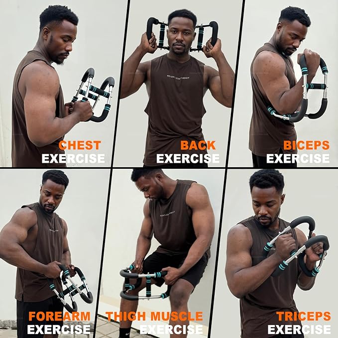 Ultimate Twister Arm Trainer, Adjustable Chest Workout Equipment, Arm Trainer for Men, Chest