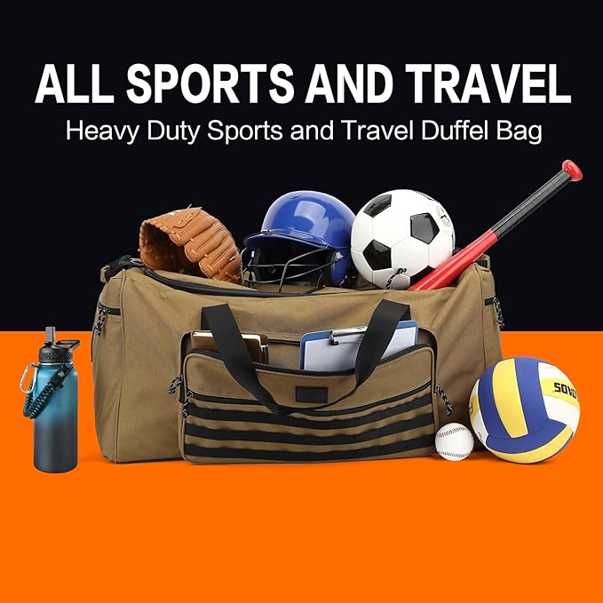 125L Extra Large Gym Duffle Bag for Men Women with Shoes Compartment Heavy Duty Tactical Sports