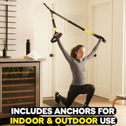 TRX All-in-ONE Suspension Training System: Full Body Workouts for Your Home Gym, Travel, and