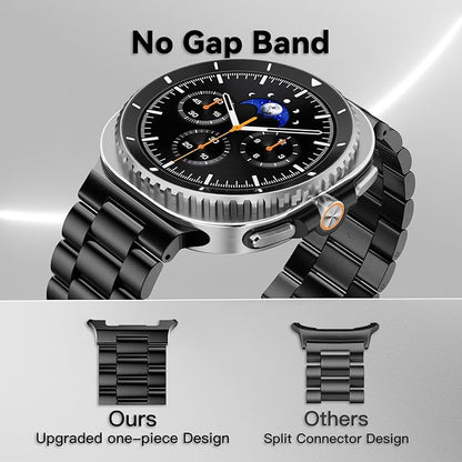 Compatible with Samsung Galaxy Watch 8 Band 40mm 44mm Galaxy Watch 8 Classic 46mm 2025, No Gap