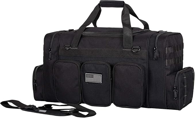 K-Cliffs Heavy Duty Tactical Range Duffel Quality Gear Travel Sports Gym Equipment Bag Military