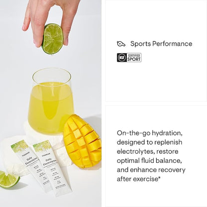 THORNE - Daily Electrolytes - Zero Sugar & Low-Calorie Electrolyte Drink Mix - Naturally Flavored &