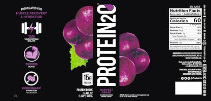 Protein2o 15g Whey Protein Isolate Infused Water, Ready To Drink, Sugar Free, Gluten Free, Lactose