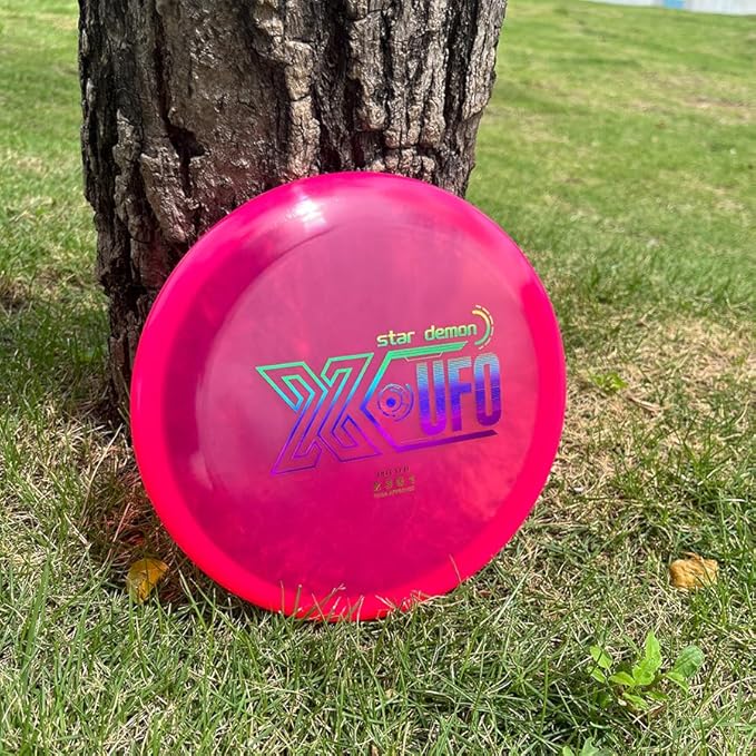 X-UFO Disc Golf Starter Set - 3 Piece Professional Disc Golf Set for Beginners, Lightweight &