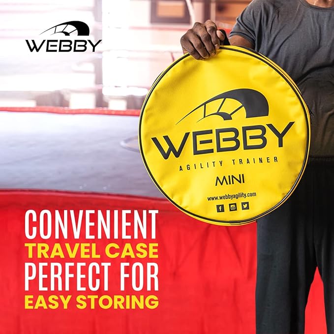 Webby Agility Trainer – Circle Speed and Agility Ladder for High Intensity Reactive Footwork Drills