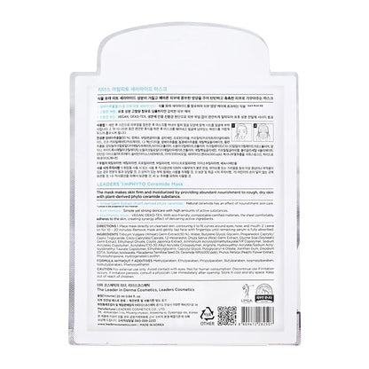 I'MPHYTO Leaders Facial Mask 10 Sheet Ceramide Vegan Mask | Deep Nourishing & Skin Barrier
