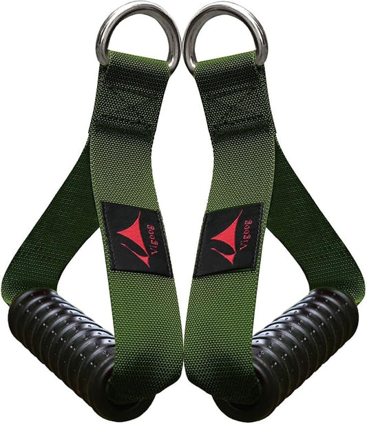 Heavy Duty Gym Workout Handles Attachment for Cable Machine,Resistance Band,Pulley System Home