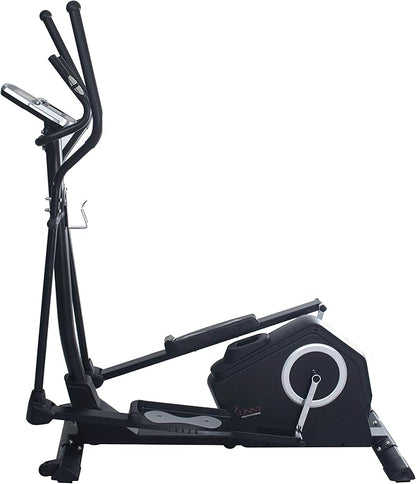 Sunny Health & Fitness Smart 2-in-1 Upright Elliptical Full-Body Exerciser, Home Cross-Training