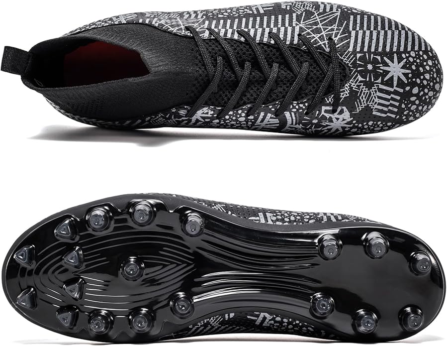 Adult Soccer Cleats Men Lightweight Football Boots Breathable Professional Sneaker Sport Athletic