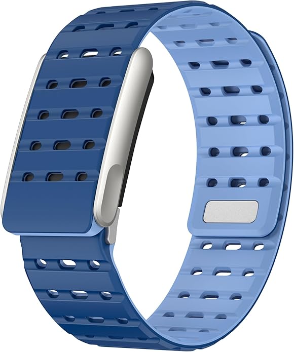 Silicone Bands Compatible with WHOOP 5.0 One and Peak, Adjustable Soft Comfortable Breathable