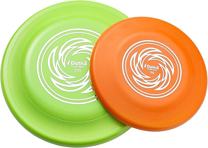 Sports Flying Disc, 2 Pack Compeition Flying Discs, Lightweight Durable Flying Disc Toys for