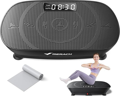 MERACH Vibration Plate Exercise Machine, Whole Body Workout Equipment for Women, Bluetooth and